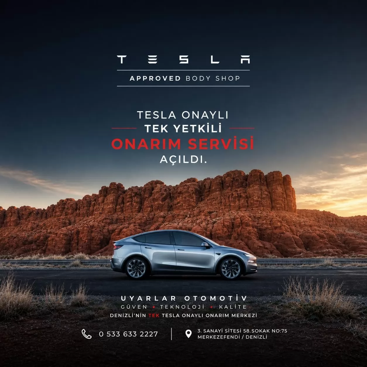 Denizli Tesla Özel Servis - 307